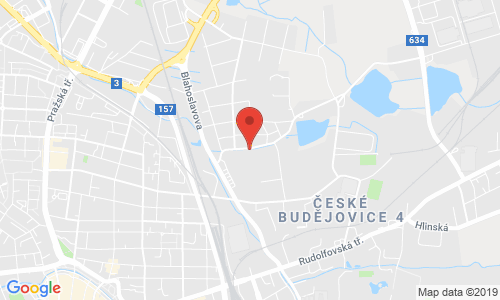 Google map: Trocnovská 110/2, České Budějovice